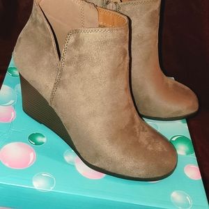 Wedge Booties by SODA